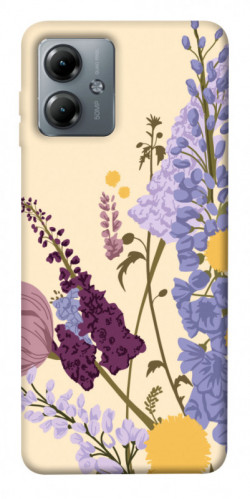 Чохол itsPrint Flowers art для Motorola Moto G14