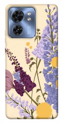 Чехол itsPrint Flowers art для Motorola Edge 40