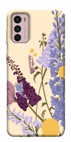 Чехол itsPrint Flowers art для Motorola Moto G42