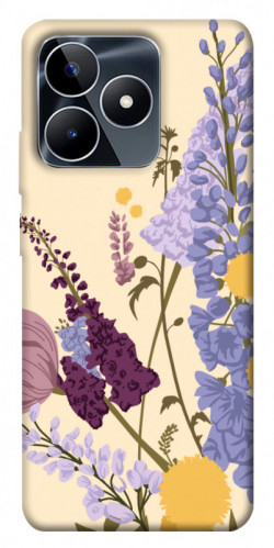 Чехол itsPrint Flowers art для Realme C53