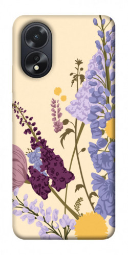 Чохол itsPrint Flowers art для Oppo A38