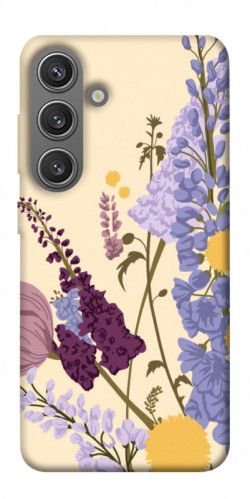 Чехол itsPrint Flowers art для Samsung Galaxy S24