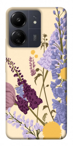 Чехол itsPrint Flowers art для Xiaomi Redmi 13C