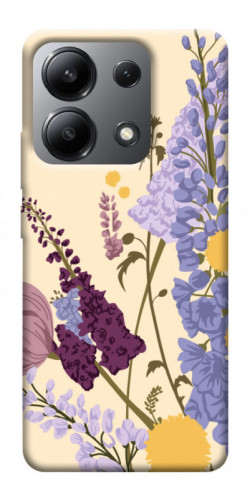 Чохол itsPrint Flowers art для Xiaomi Redmi Note 13 4G
