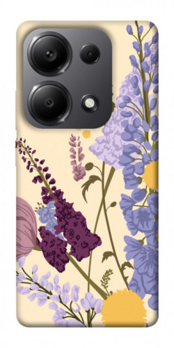 Чохол itsPrint Flowers art для Xiaomi Redmi Note 13 Pro 4G