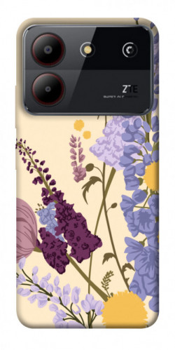 Чохол itsPrint Flowers art для ZTE Blade A54 4G