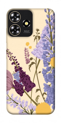 Чохол itsPrint Flowers art для ZTE Blade A73 4G