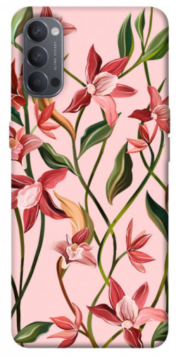 Чехол itsPrint Floral motifs для Oppo Reno 4