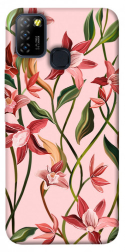 Чохол itsPrint Floral motifs для Infinix Hot 10 Lite