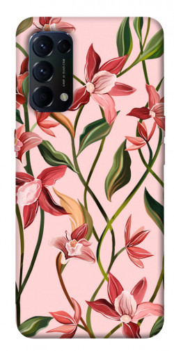 Чехол itsPrint Floral motifs для Oppo Reno 5 4G