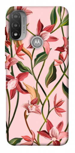 Чохол itsPrint Floral motifs для Motorola Moto E20