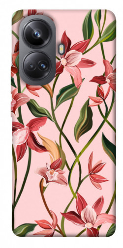 Чехол itsPrint Floral motifs для Realme 10 Pro+