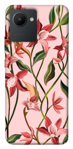 Чехол itsPrint Floral motifs для Realme C30s