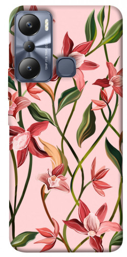 Чехол itsPrint Floral motifs для Infinix Hot 20i