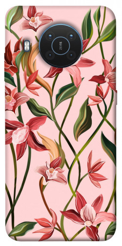 Чехол itsPrint Floral motifs для Nokia X10 / X20