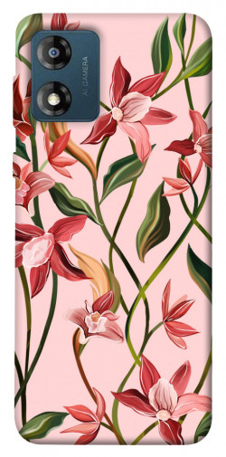 Чехол itsPrint Floral motifs для Motorola Moto E13