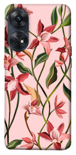 Чохол itsPrint Floral motifs для Oppo Reno 8 T 4G