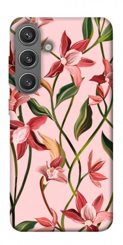 Чехол itsPrint Floral motifs для Samsung Galaxy S24