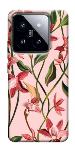 Чехол itsPrint Floral motifs для Xiaomi 14 Pro