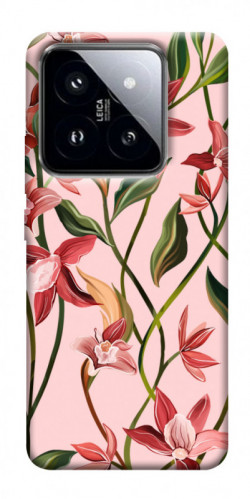 Чохол itsPrint Floral motifs для Xiaomi 14 Pro