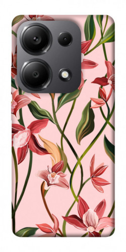 Чехол itsPrint Floral motifs для Xiaomi Redmi Note 13 Pro 4G