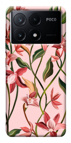 Чехол itsPrint Floral motifs для Xiaomi Poco X6