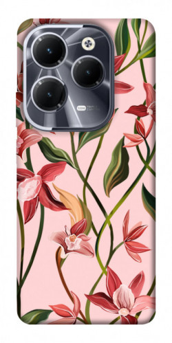 Чехол itsPrint Floral motifs для Infinix Hot 40