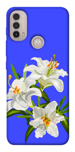 Чехол itsPrint Three lilies для Motorola Moto E40
