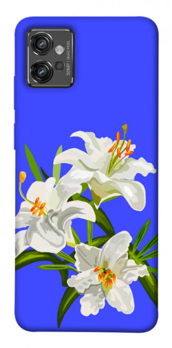Чехол itsPrint Three lilies для Motorola Moto G32