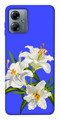 Чехол itsPrint Three lilies для Motorola Moto G14