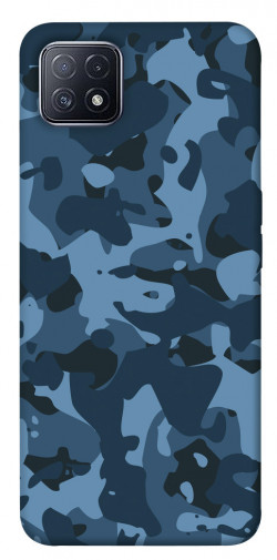 Чехол itsPrint Синий камуфляж для Oppo A73