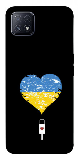 Чехол itsPrint З Україною в серці для Oppo A73