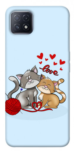 Чохол itsPrint Два коти Love для Oppo A73