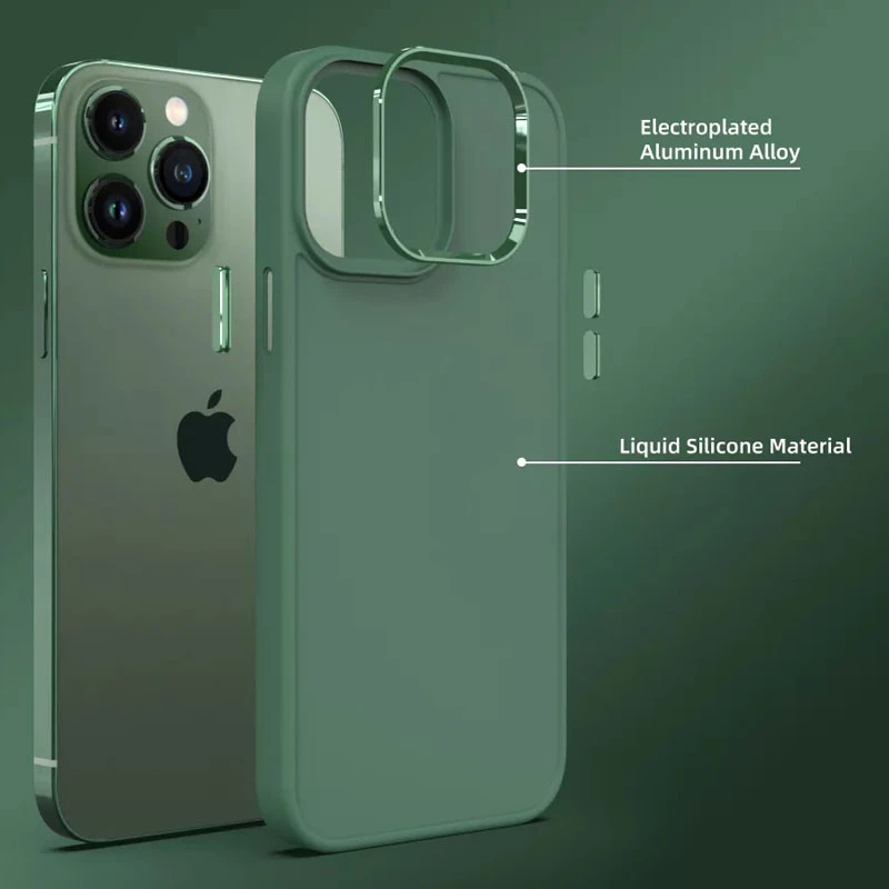 TPU чехол Bonbon Metal Style для Apple iPhone 14 Pro Max (6.7") 1, Силикон, купить оптом с доставкой