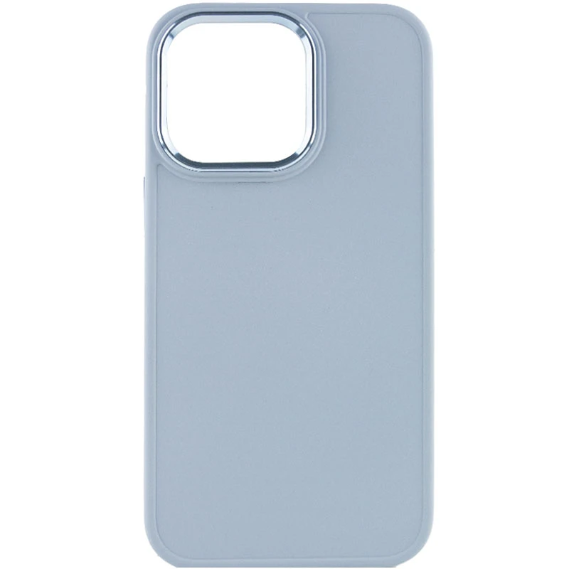 TPU чехол Bonbon Metal Style для Apple iPhone 14 Pro Max (6.7"), Голубой / Mist blue 1, Силикон, купить оптом с доставкой