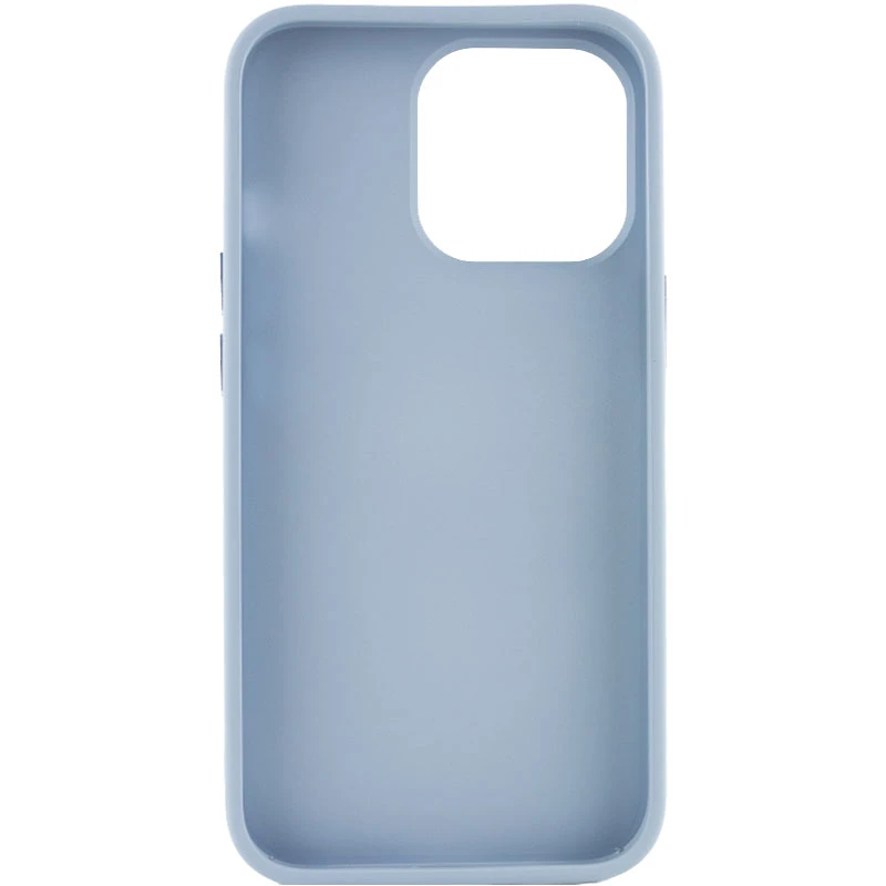 TPU чехол Bonbon Metal Style для Apple iPhone 14 Pro Max (6.7"), Голубой / Mist blue 2, Силикон, купить оптом с доставкой