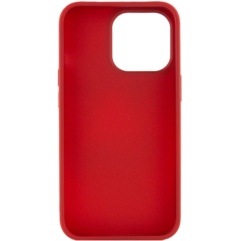 TPU чехол Bonbon Metal Style для Apple iPhone 14 Pro Max (6.7"), Красный / Red 2, Силикон, купить оптом с доставкой