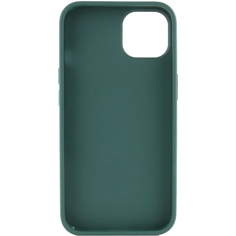 TPU чехол Bonbon Metal Style для Apple iPhone 14 (6.1"), Зеленый / Army green 2, Силикон, купить оптом с доставкой