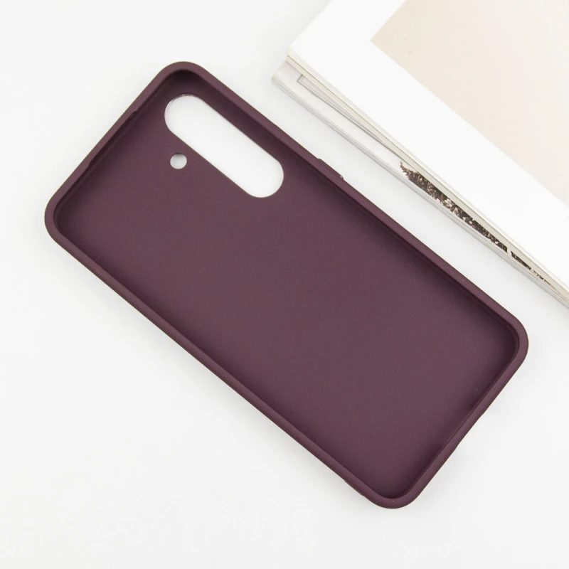TPU чехол Bonbon Metal Style для Samsung Galaxy S23, Бордовый / Plum 3, Силикон, купить оптом с доставкой