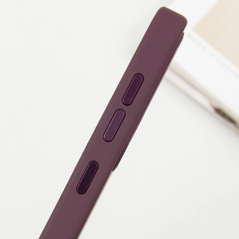 TPU чехол Bonbon Metal Style для Samsung Galaxy S23, Бордовый / Plum 4, Силикон, купить оптом с доставкой