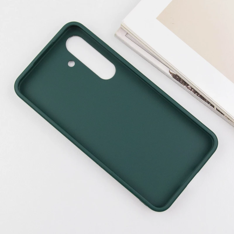 TPU чехол Bonbon Metal Style для Samsung Galaxy S23, Зеленый / Pine green 3, Силикон, купить оптом с доставкой