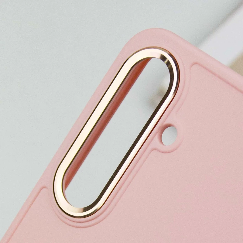 TPU чехол Bonbon Metal Style для Samsung Galaxy S23, Розовый / Light pink 5, Силикон, купить оптом с доставкой