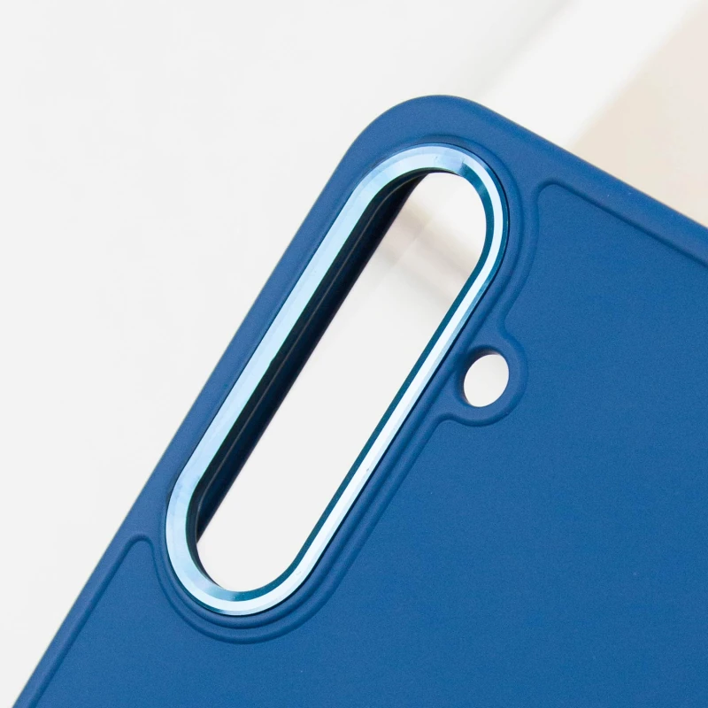 TPU чехол Bonbon Metal Style для Samsung Galaxy S23, Синий / Denim Blue 5, Силикон, купить оптом с доставкой