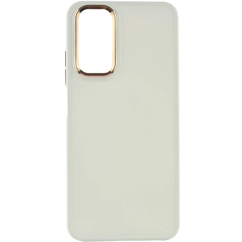TPU чехол Bonbon Metal Style для Samsung Galaxy A14 4G/5G, Белый / White 1, Силикон, купить оптом с доставкой