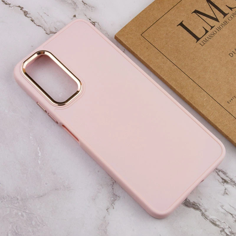 TPU чехол Bonbon Metal Style для Samsung Galaxy A14 4G/5G, Розовый / Light pink 3, Силикон, купить оптом с доставкой
