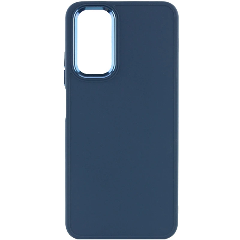 TPU чехол Bonbon Metal Style для Samsung Galaxy A14 4G/5G, Синий / Cosmos blue 1, Силикон, купить оптом с доставкой