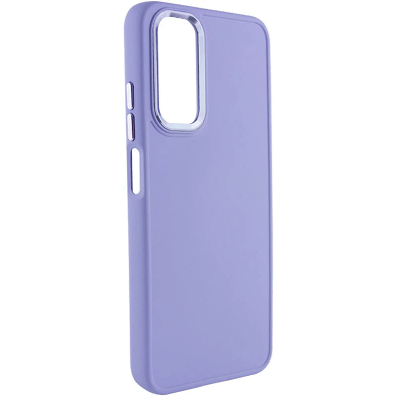 TPU чехол Bonbon Metal Style для Samsung Galaxy A14 4G/5G, Сиреневый / Dasheen, Силикон, купить оптом с доставкой