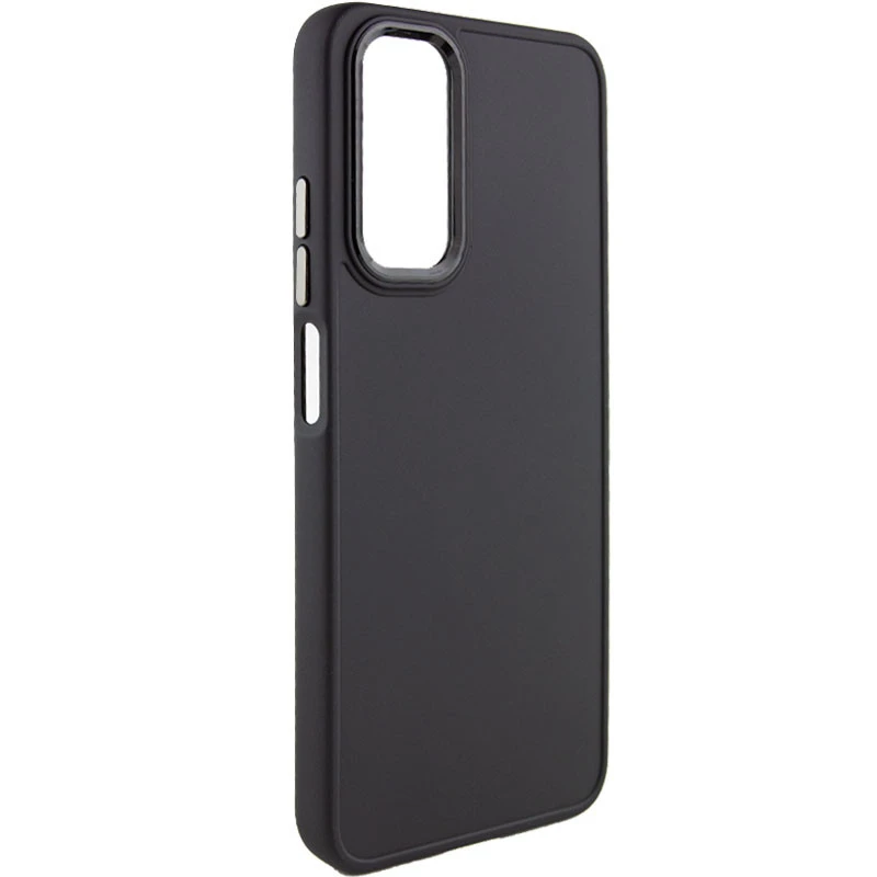 TPU чехол Bonbon Metal Style для Samsung Galaxy A14 4G/5G, Черный / Black, Силикон, купить оптом с доставкой