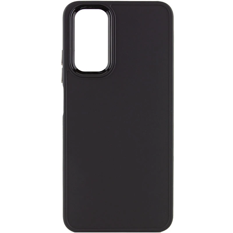 TPU чехол Bonbon Metal Style для Samsung Galaxy A14 4G/5G, Черный / Black 1, Силикон, купить оптом с доставкой