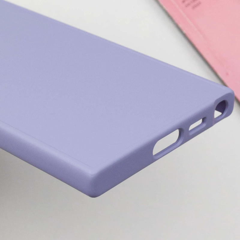 TPU чехол Bonbon Metal Style для Samsung Galaxy S24 Ultra, Сиреневый / Dasheen 7, Силикон, купить оптом с доставкой